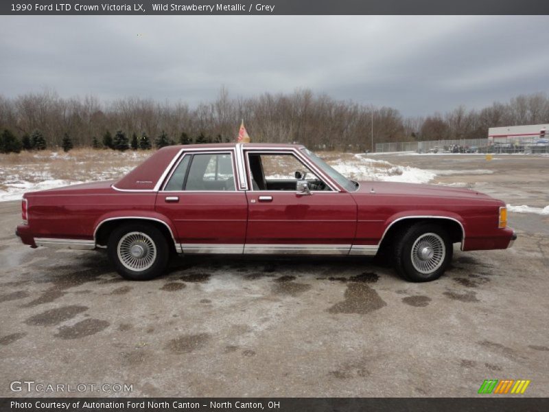  1990 LTD Crown Victoria LX Wild Strawberry Metallic