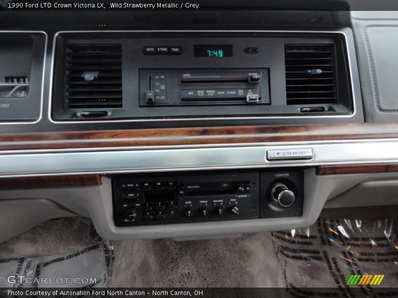 Controls of 1990 LTD Crown Victoria LX