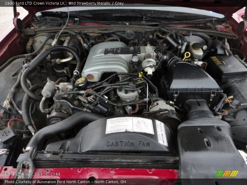 1990 LTD Crown Victoria LX Engine - 5.0 Liter OHV 16-Valve V8