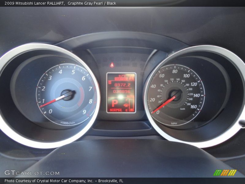  2009 Lancer RALLIART RALLIART Gauges