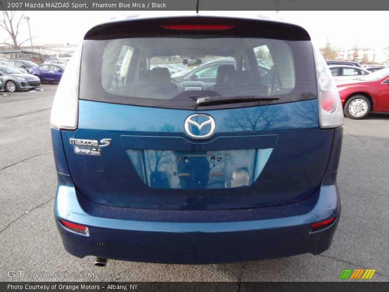 Phantom Blue Mica / Black 2007 Mazda MAZDA5 Sport