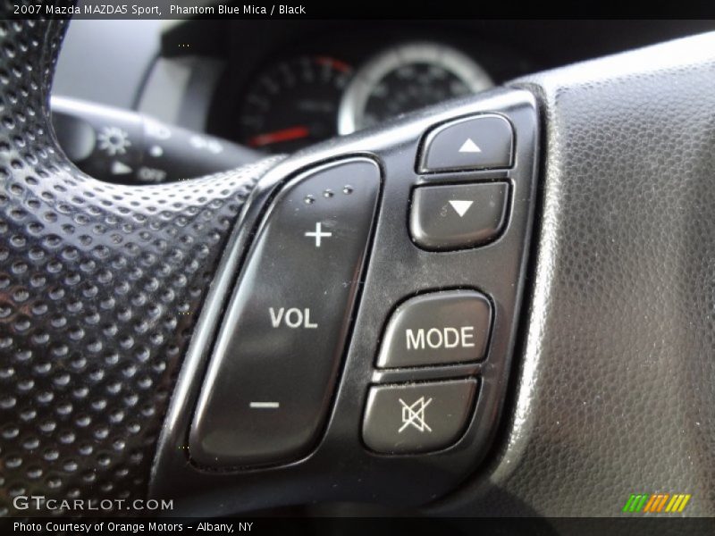 Phantom Blue Mica / Black 2007 Mazda MAZDA5 Sport