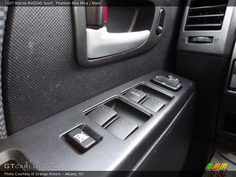 Phantom Blue Mica / Black 2007 Mazda MAZDA5 Sport
