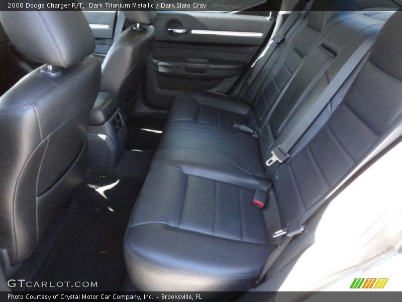 Dark Titanium Metallic / Dark Slate Gray 2008 Dodge Charger R/T