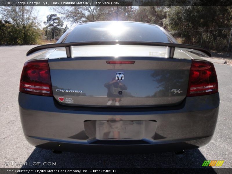 Dark Titanium Metallic / Dark Slate Gray 2008 Dodge Charger R/T