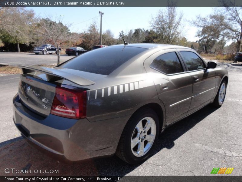 Dark Titanium Metallic / Dark Slate Gray 2008 Dodge Charger R/T
