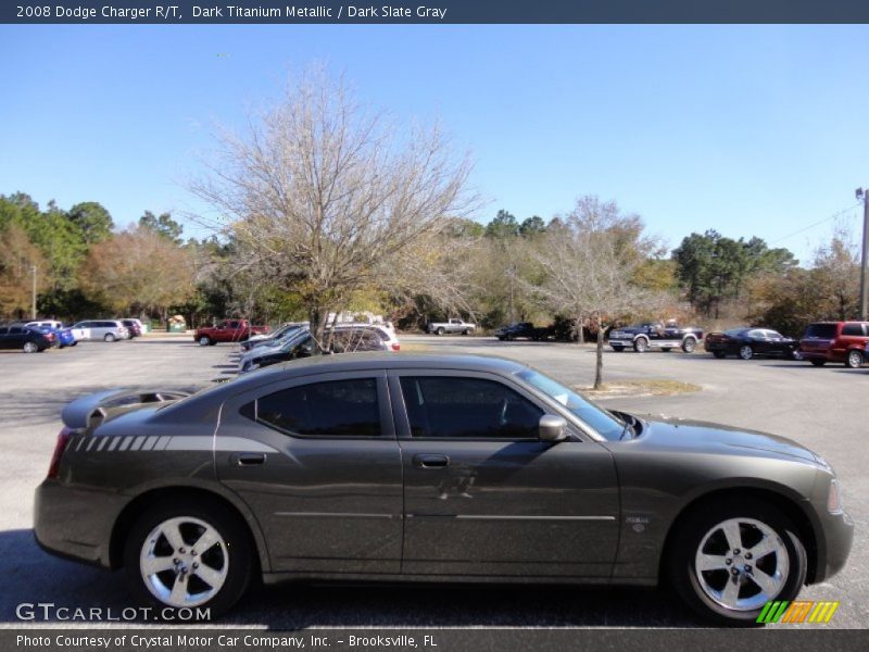 Dark Titanium Metallic / Dark Slate Gray 2008 Dodge Charger R/T