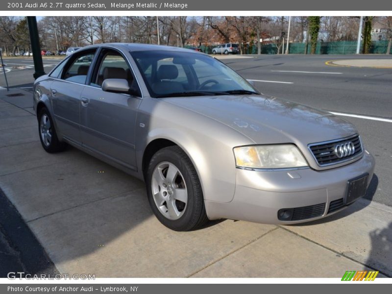 Melange Metallic / Melange 2001 Audi A6 2.7T quattro Sedan