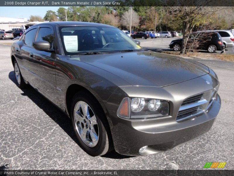 Dark Titanium Metallic / Dark Slate Gray 2008 Dodge Charger R/T