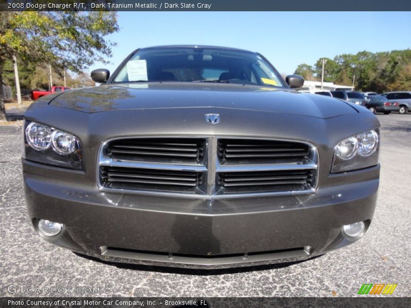Dark Titanium Metallic / Dark Slate Gray 2008 Dodge Charger R/T