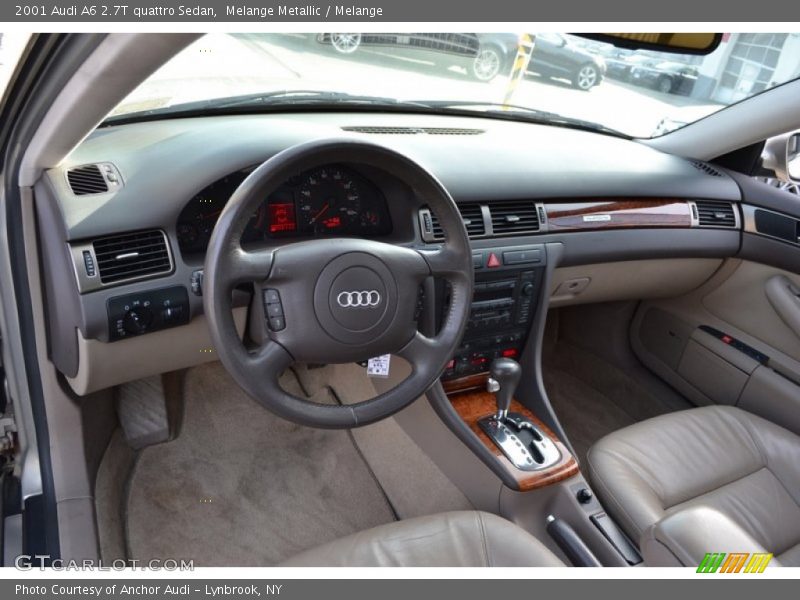 Melange Metallic / Melange 2001 Audi A6 2.7T quattro Sedan
