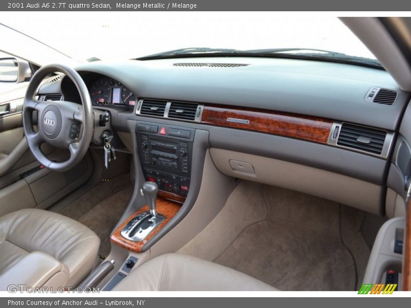 Melange Metallic / Melange 2001 Audi A6 2.7T quattro Sedan