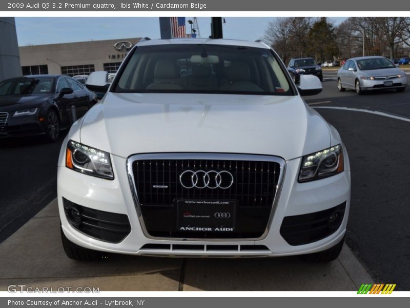 Ibis White / Cardamom Beige 2009 Audi Q5 3.2 Premium quattro