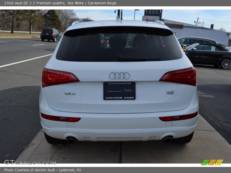 Ibis White / Cardamom Beige 2009 Audi Q5 3.2 Premium quattro