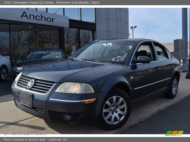 Silverstone Grey Metallic / Black 2002 Volkswagen Passat GLS Sedan
