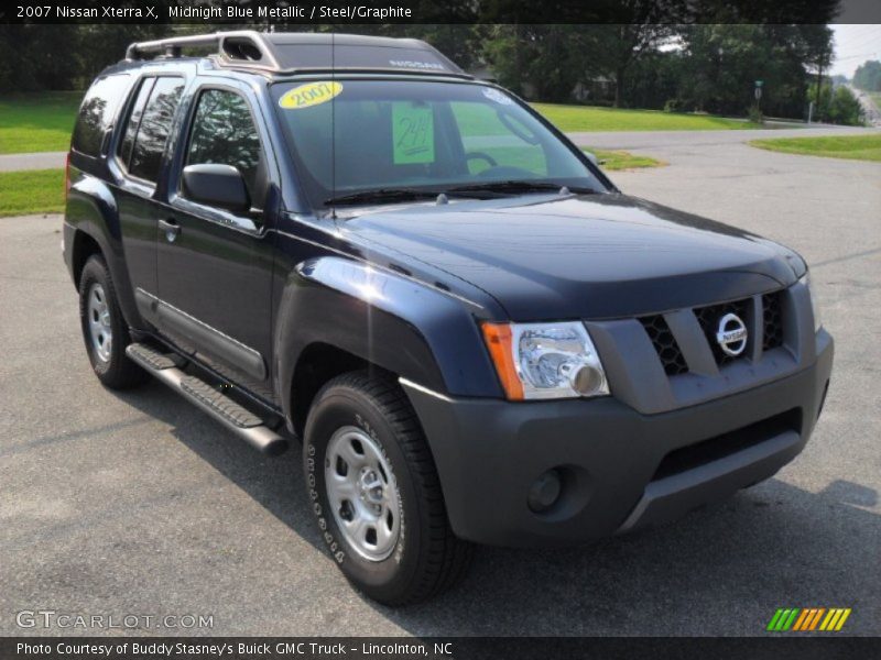 Midnight Blue Metallic / Steel/Graphite 2007 Nissan Xterra X