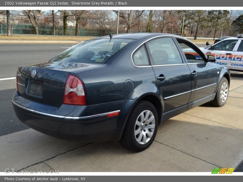 Silverstone Grey Metallic / Black 2002 Volkswagen Passat GLS Sedan