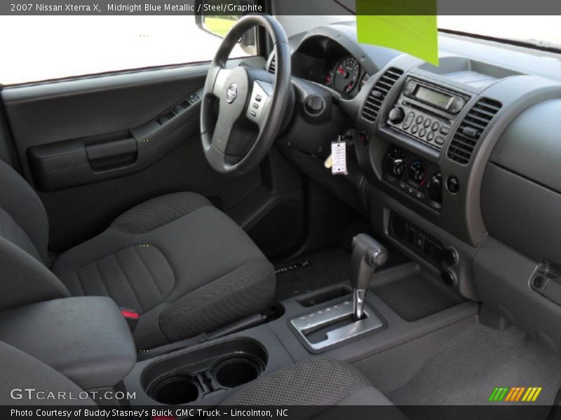 Midnight Blue Metallic / Steel/Graphite 2007 Nissan Xterra X