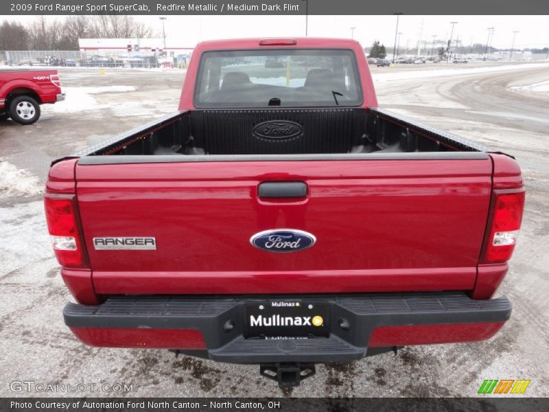 Redfire Metallic / Medium Dark Flint 2009 Ford Ranger Sport SuperCab