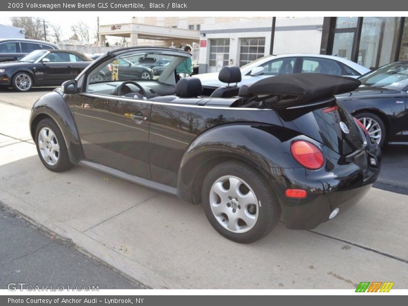 Black / Black 2003 Volkswagen New Beetle GLS Convertible