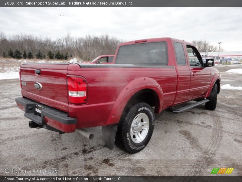 Redfire Metallic / Medium Dark Flint 2009 Ford Ranger Sport SuperCab