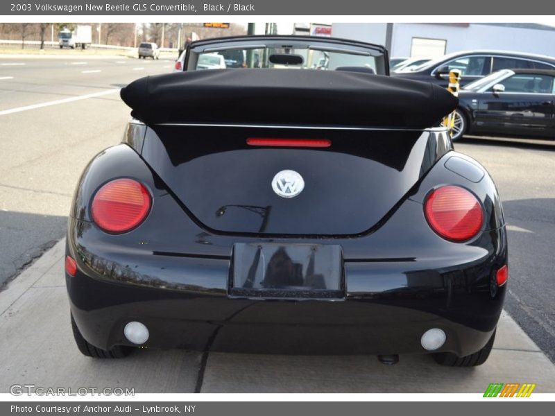 Black / Black 2003 Volkswagen New Beetle GLS Convertible