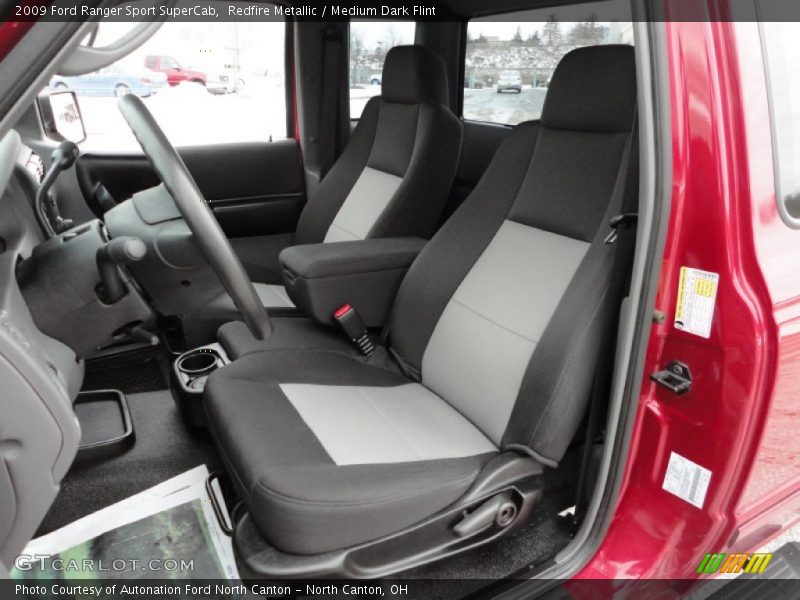 Redfire Metallic / Medium Dark Flint 2009 Ford Ranger Sport SuperCab