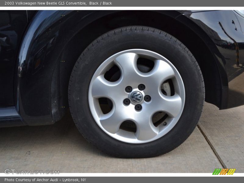 Black / Black 2003 Volkswagen New Beetle GLS Convertible
