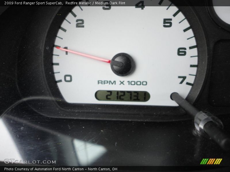 Redfire Metallic / Medium Dark Flint 2009 Ford Ranger Sport SuperCab