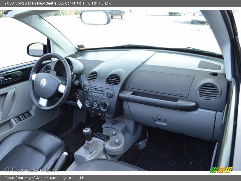 Black / Black 2003 Volkswagen New Beetle GLS Convertible
