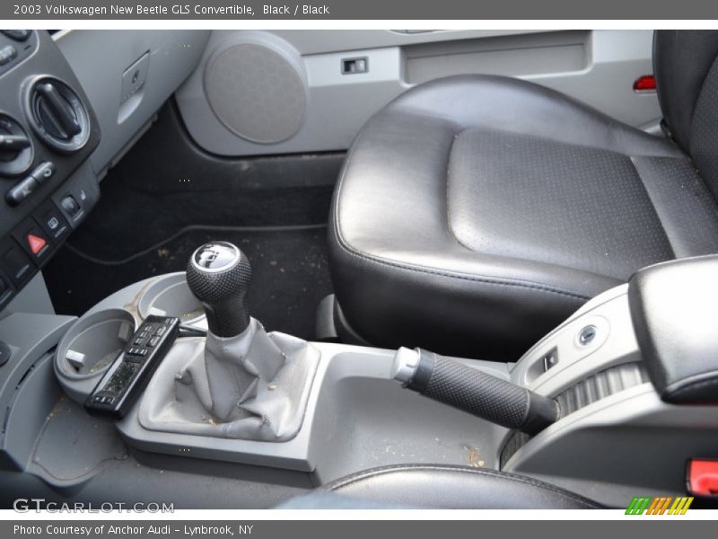 Black / Black 2003 Volkswagen New Beetle GLS Convertible