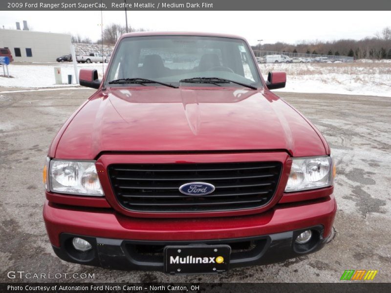 Redfire Metallic / Medium Dark Flint 2009 Ford Ranger Sport SuperCab