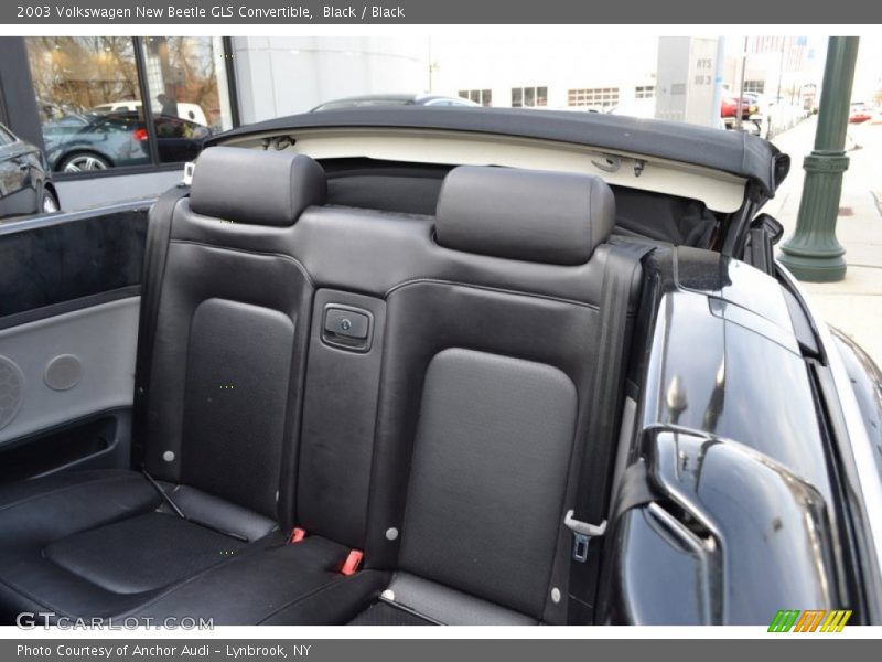 Black / Black 2003 Volkswagen New Beetle GLS Convertible