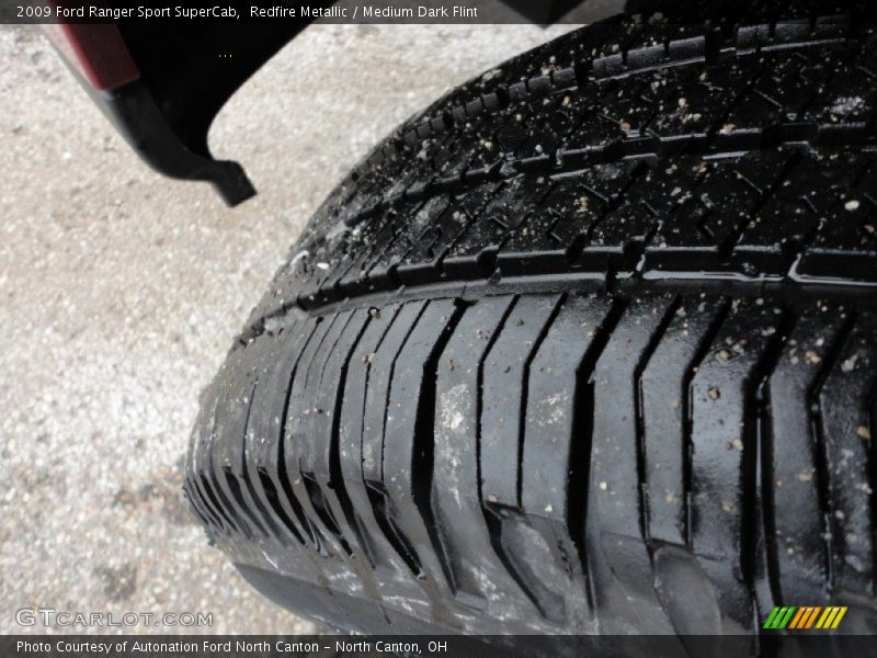 Redfire Metallic / Medium Dark Flint 2009 Ford Ranger Sport SuperCab