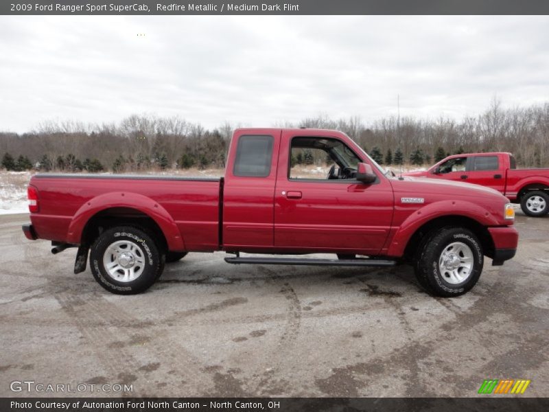  2009 Ranger Sport SuperCab Redfire Metallic