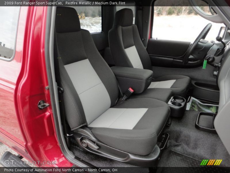 Redfire Metallic / Medium Dark Flint 2009 Ford Ranger Sport SuperCab