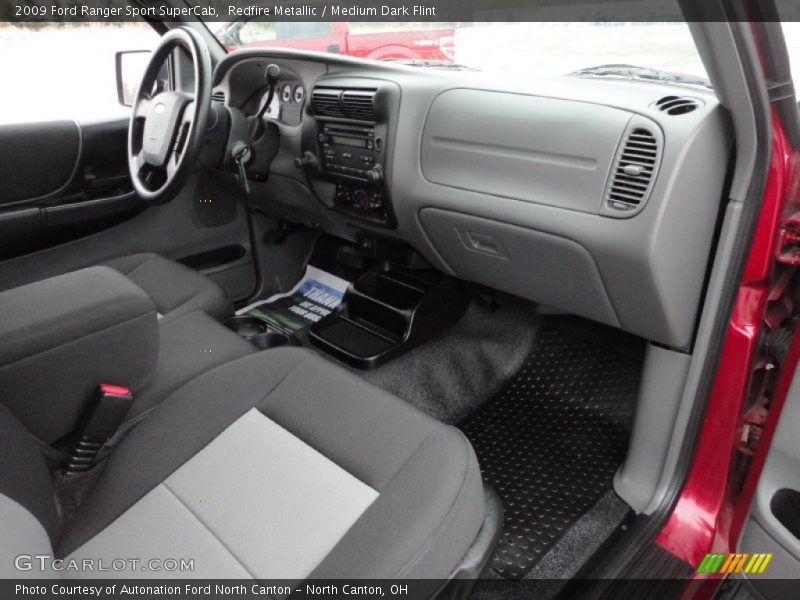Redfire Metallic / Medium Dark Flint 2009 Ford Ranger Sport SuperCab