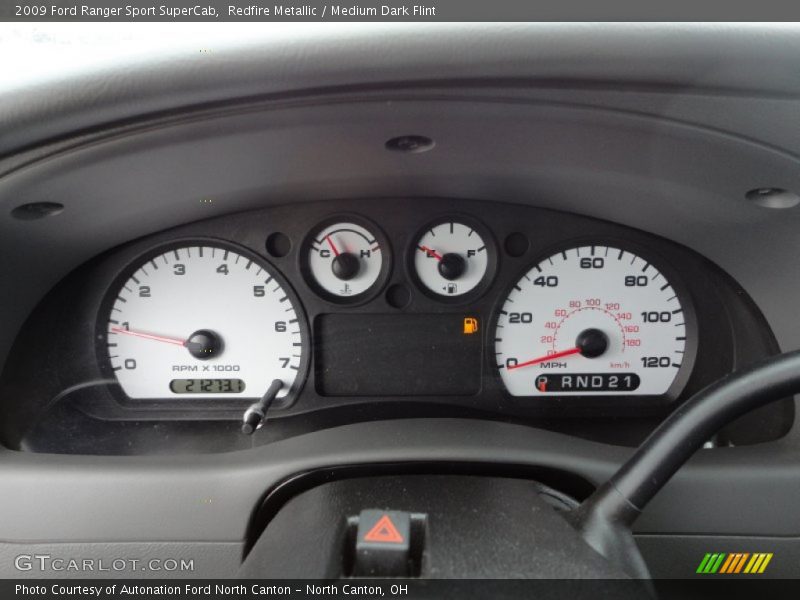  2009 Ranger Sport SuperCab Sport SuperCab Gauges
