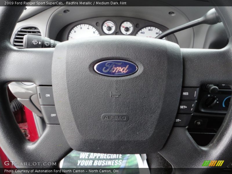 Redfire Metallic / Medium Dark Flint 2009 Ford Ranger Sport SuperCab
