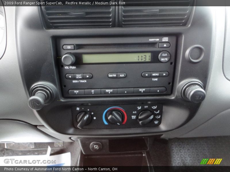 Audio System of 2009 Ranger Sport SuperCab