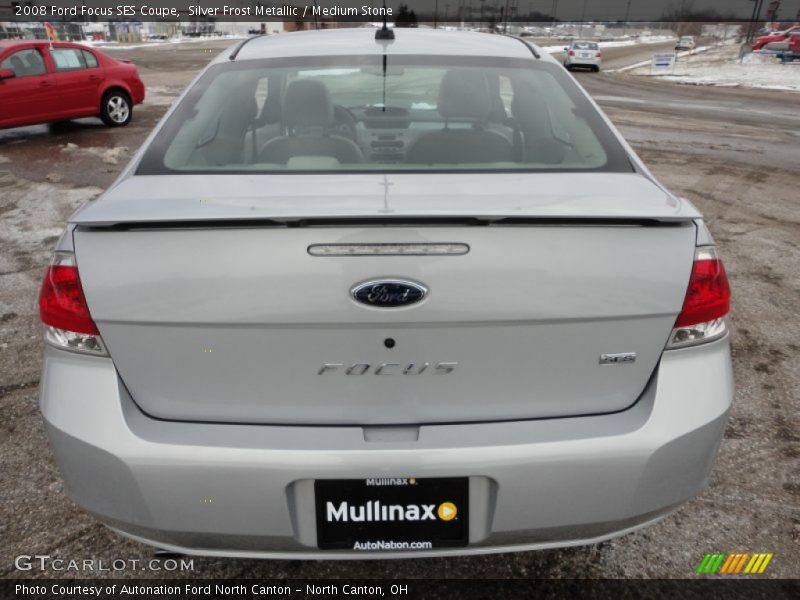 Silver Frost Metallic / Medium Stone 2008 Ford Focus SES Coupe
