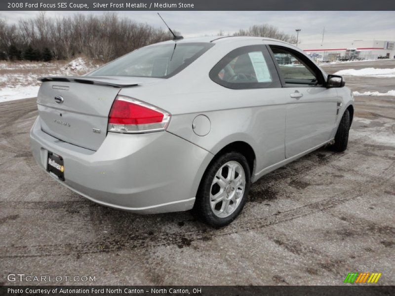 Silver Frost Metallic / Medium Stone 2008 Ford Focus SES Coupe