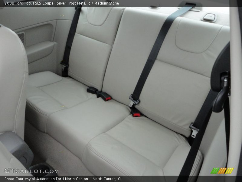 Silver Frost Metallic / Medium Stone 2008 Ford Focus SES Coupe