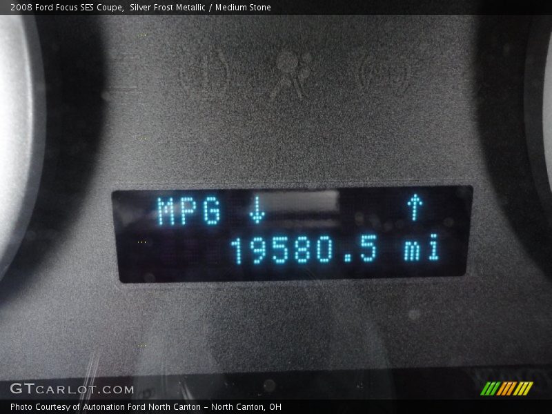 Silver Frost Metallic / Medium Stone 2008 Ford Focus SES Coupe