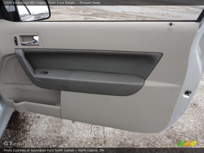 Silver Frost Metallic / Medium Stone 2008 Ford Focus SES Coupe
