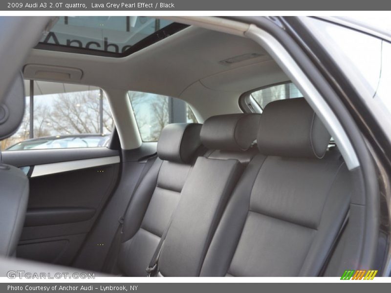 Lava Grey Pearl Effect / Black 2009 Audi A3 2.0T quattro