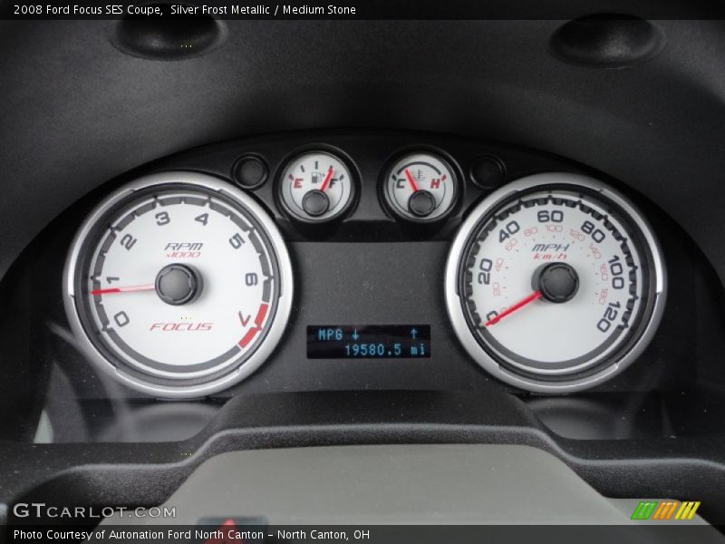  2008 Focus SES Coupe SES Coupe Gauges
