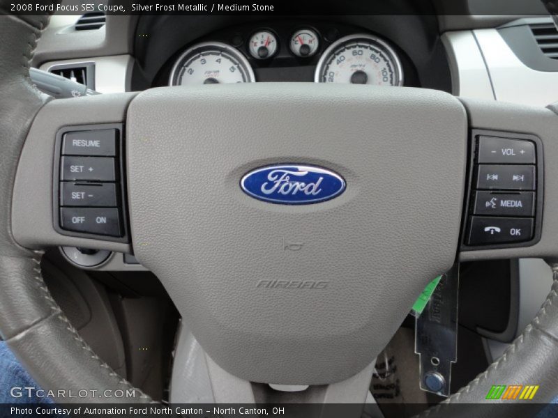 Silver Frost Metallic / Medium Stone 2008 Ford Focus SES Coupe