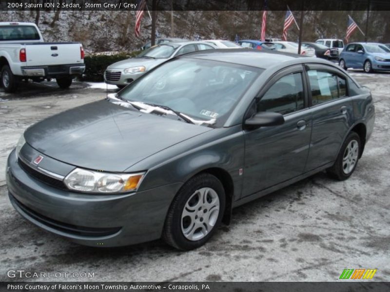 Storm Grey / Grey 2004 Saturn ION 2 Sedan
