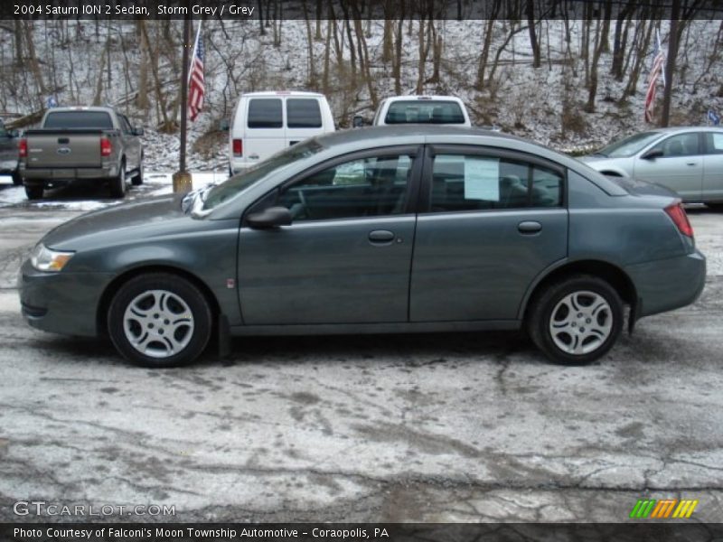 Storm Grey / Grey 2004 Saturn ION 2 Sedan